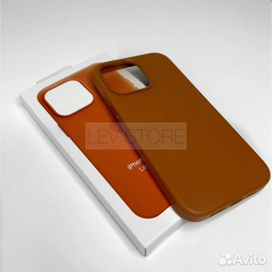 Кожаные чехлы MagSafe iPhone 14 Pro Pro Max