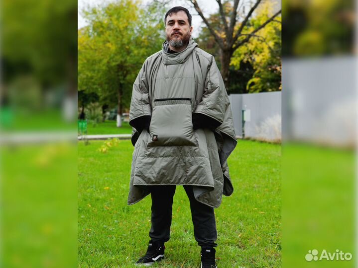 Пончо-покрывало