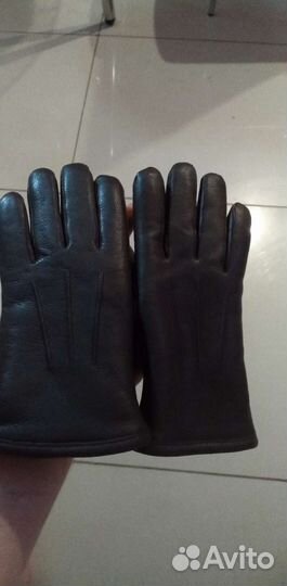 Мужские кожаные перчатки