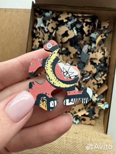 Деревянные пазлы