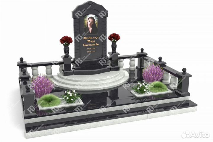 Памятники из натурального камня на могилу