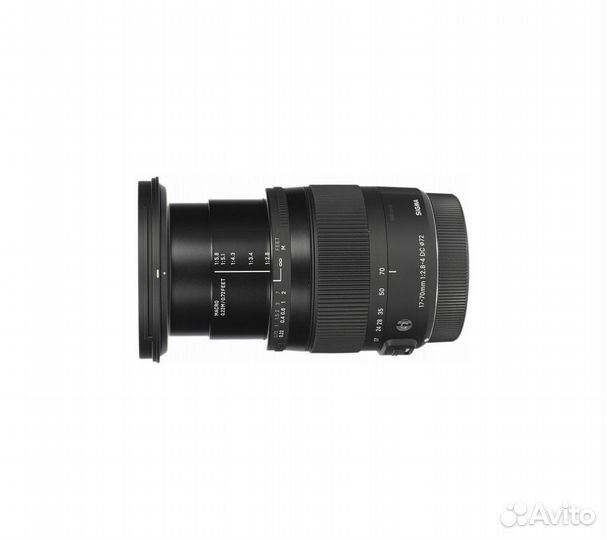 Объектив Sigma AF 17-70mm f/2.8-4 DC Macro OS HSM