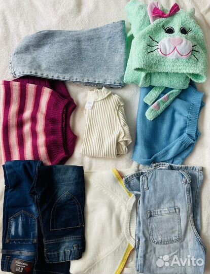 Пакет одежды для девочки 116-122