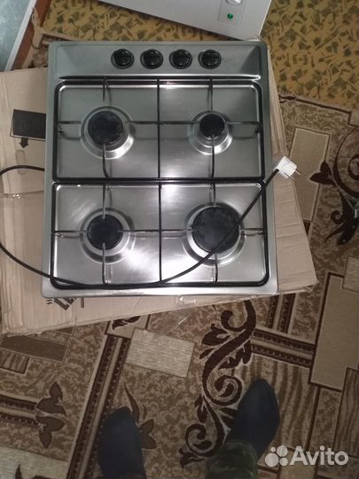 Газовая варочная панель 4 конфорки