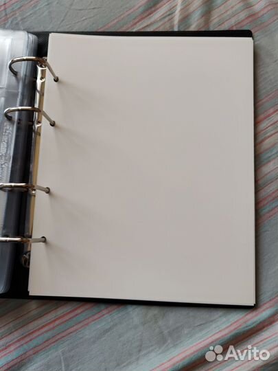 Альбом для монет под холдеры, стандарт optima