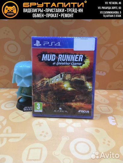 PS4 Spintires: MudRunner (русская версия)