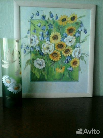 Картина + ваза