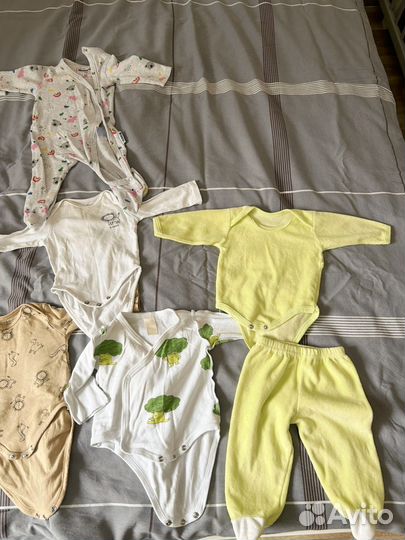 Детские вещи 62 размер пакетом