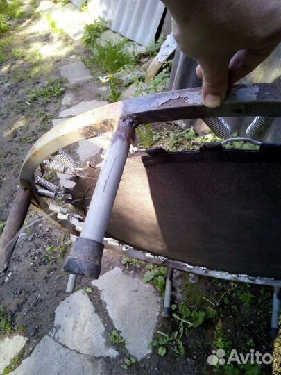 Батут дачный