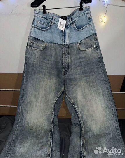 Джинсы balenciaga hybrid jeans