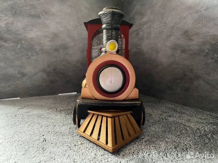 Музыкальный фонарь новогодний Паровоз