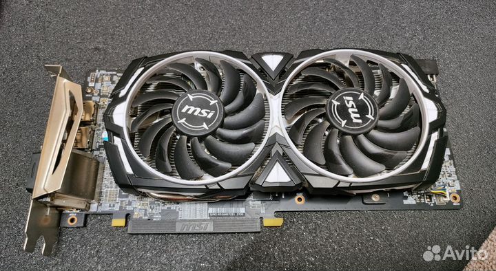 Видеокарта Msi Armor rx580 8gb