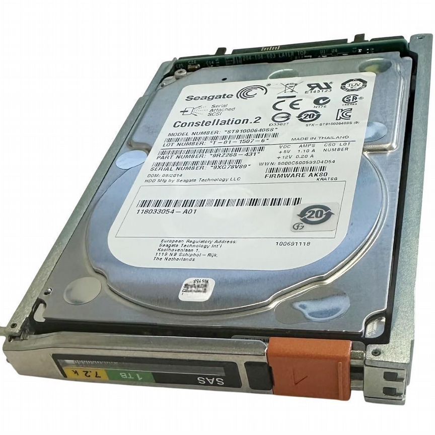 [V4-2S07-010] Жесткий Диск Emc 1tb Sas 2,5" Hdd V4-2s07-010