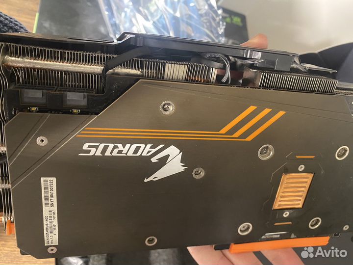 Видеокарта gtx 1080 ti aorus gigabyte