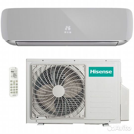 Hisense Silver Crystal Super на 25м²