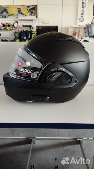 Мотошлем shark EVO-GT pack N-COM edition blank MAT