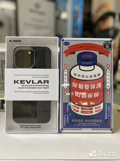 Чехол K-DOO Kevlar iPhone 14 Pro