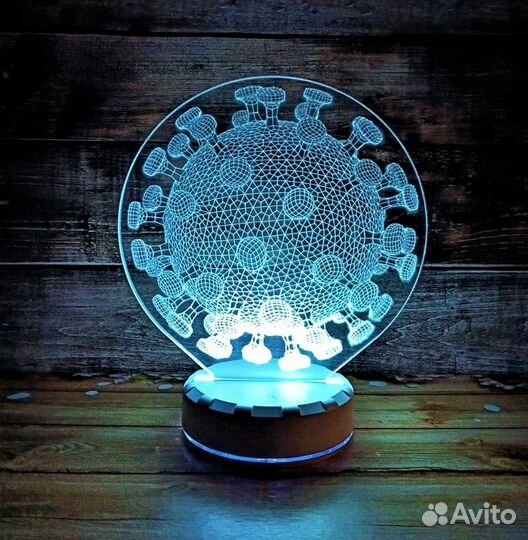 3D Светильник/ночник (на заказ)