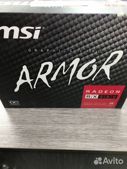 Видеокарта MSI RX580 8GB