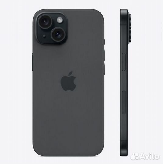 Смартфон Apple iPhone 15 128 Gb, 2 nano-sim, Black