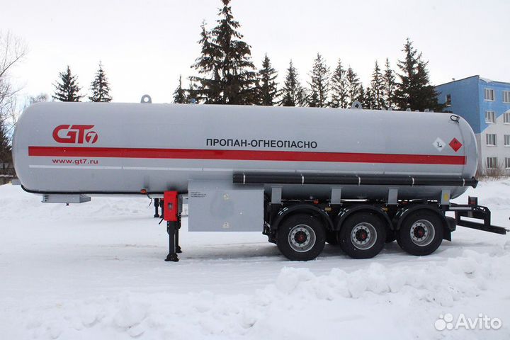 Полуприцеп газовоз GT7 ППЦТ-40, 2023