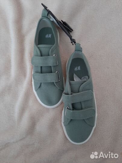 Кеды hm 30 размер h&m новые
