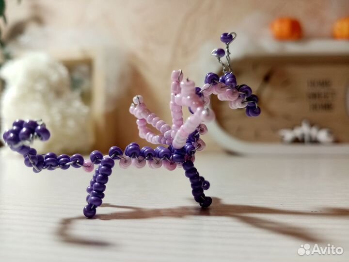 Дракон из бисера