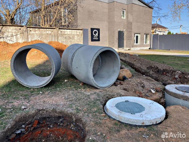 Септик под ключ. В цену все включено