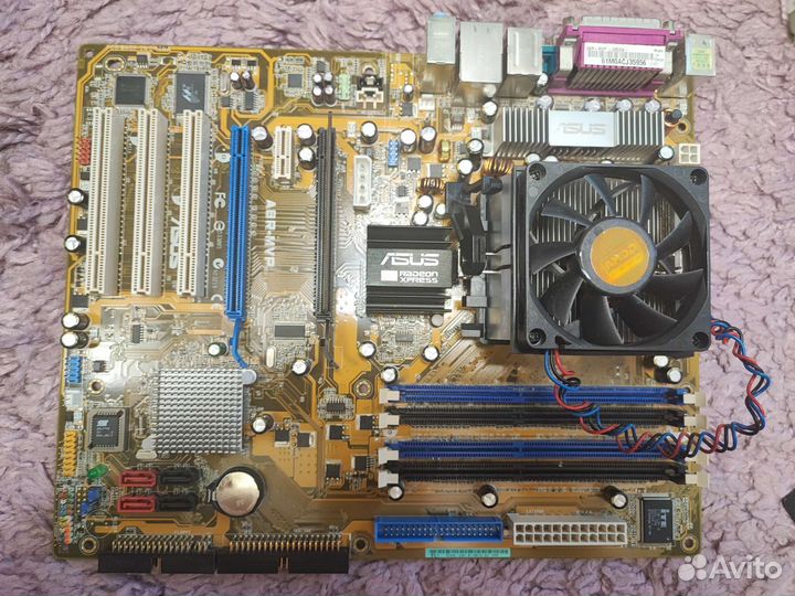 Материнская плата Asus A8V