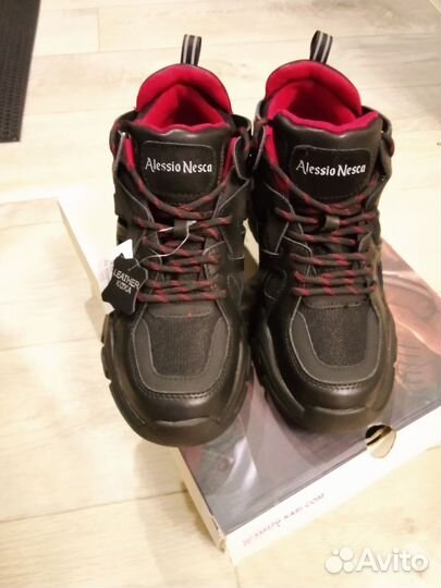 Кроссовки натуральная кожа