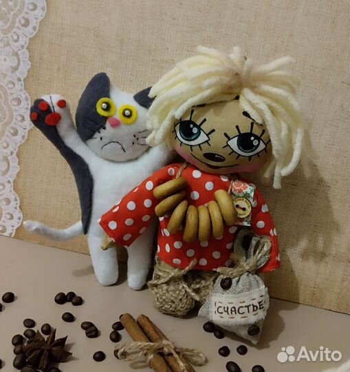 Сувенир, кофейная игрушка