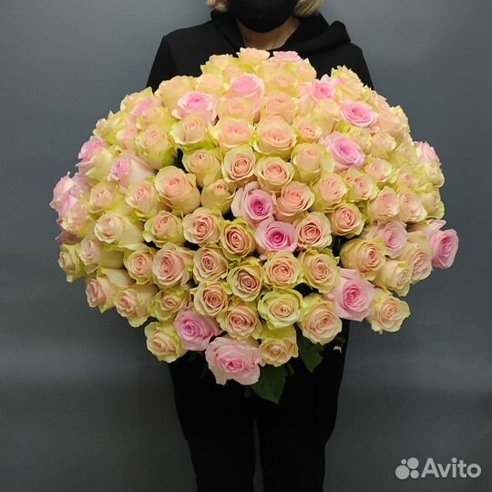 Роза 101 на день рождения
