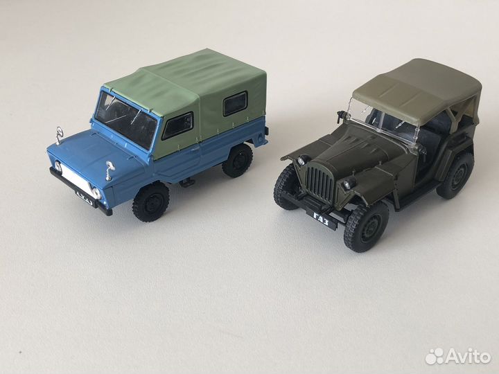 Коллекционные модели автомобилей 1/43, 10шт