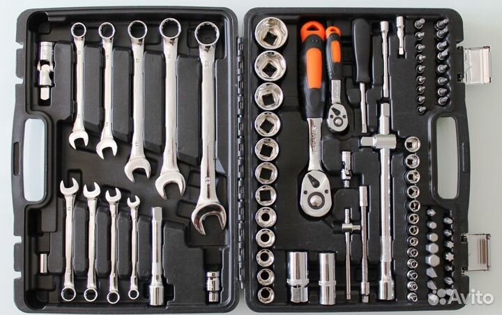 Набор инструментов 82 предмета усиленный