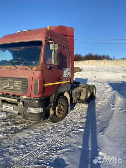 МАЗ 6430А9 с полуприцепом, 2012