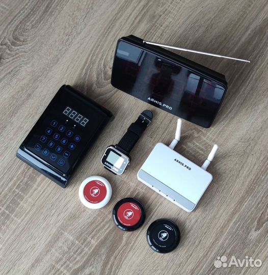 Кнопка вызова официанта системы вызова персонала