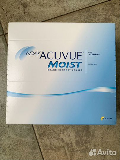 Линзы контактные однодневные 1-day Acuvue Most 180