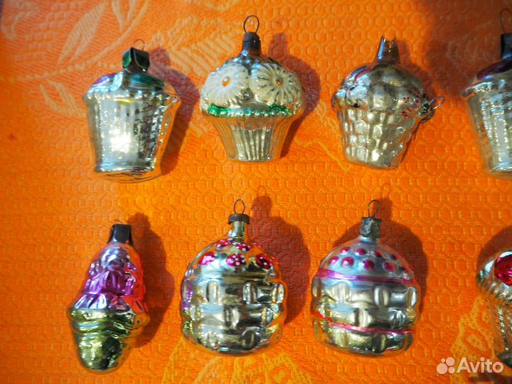 Елочные игрушки СССР