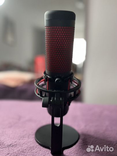 Микрофон студийный HyperX Quadcast