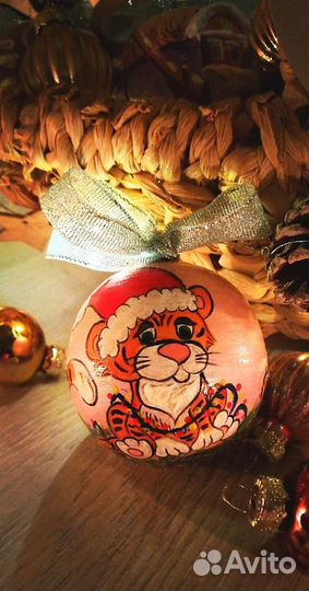 Ёлочные игрушки ручной работы