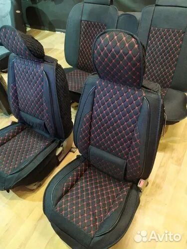 Авто чехлы из Алькантары на весь салон авто