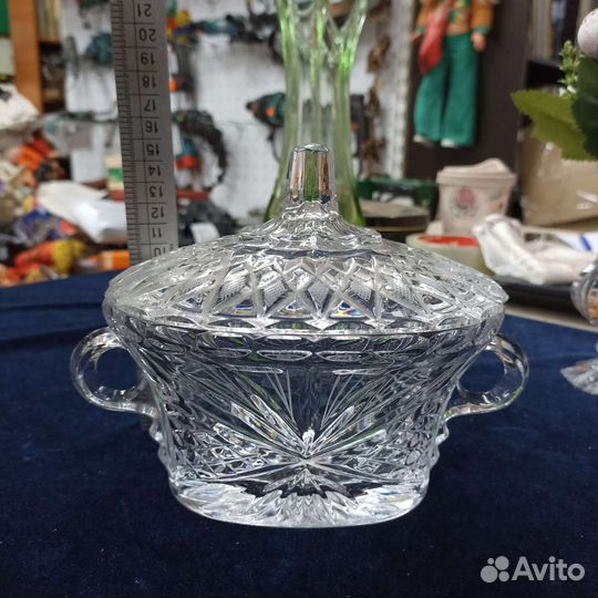 Ваза для конфет Варвара гхз СССР (сзр)