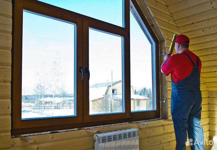 Ремонт / установка пвх окон / утепление балконов