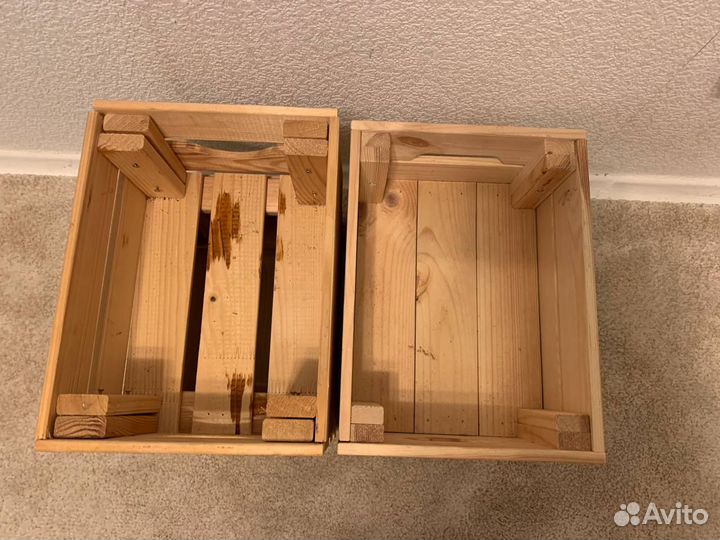 Ящики деревянные, не икеа