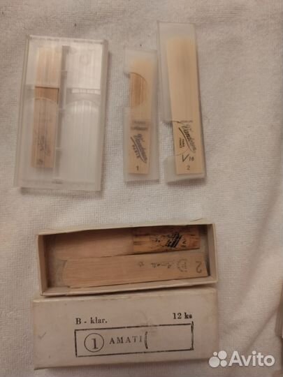 Трости для кларнета vandoren