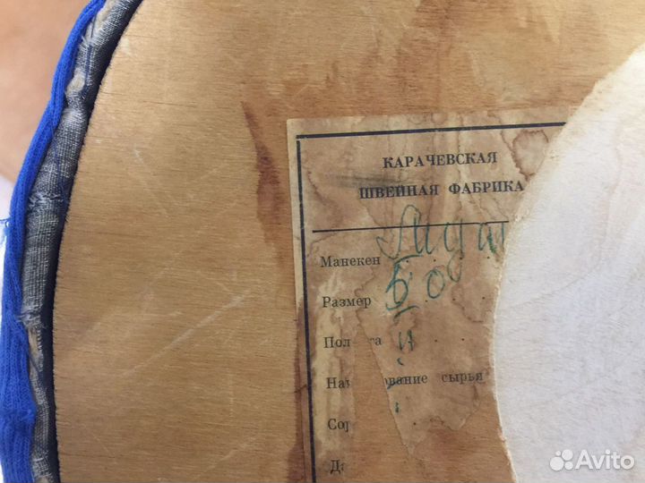 Манекены для пошива одежды