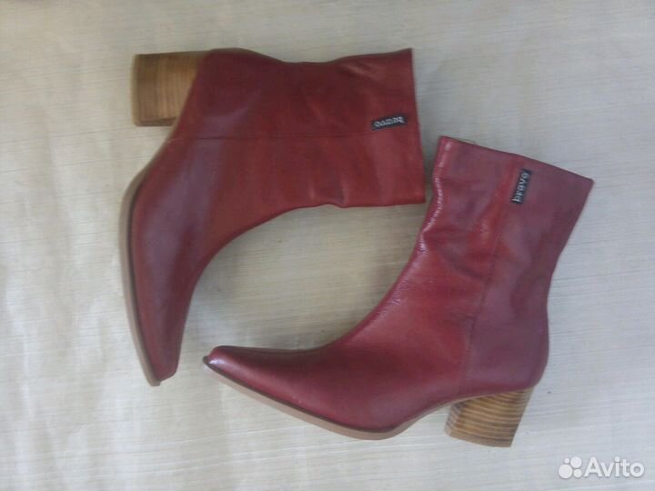 Сапоги кожа бренд Baldinini -bravo новые