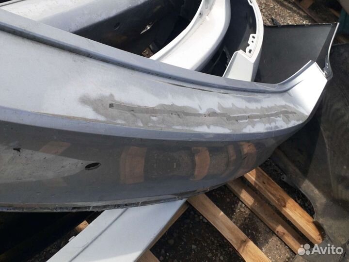 Задний бампер skoda rapid