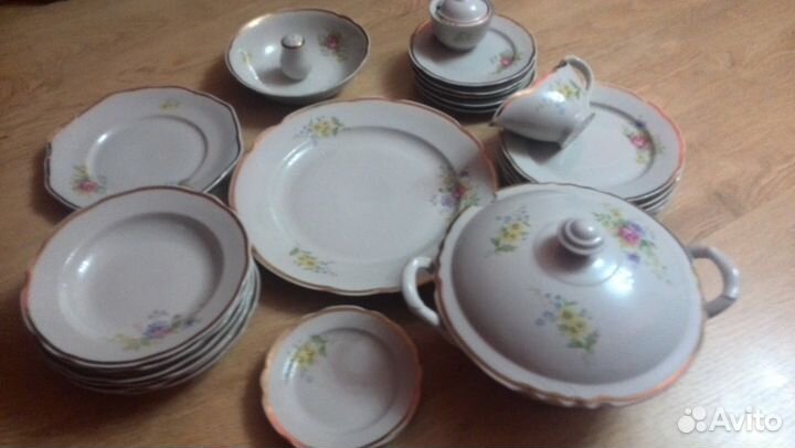 Сервиз столовый дулево СССР