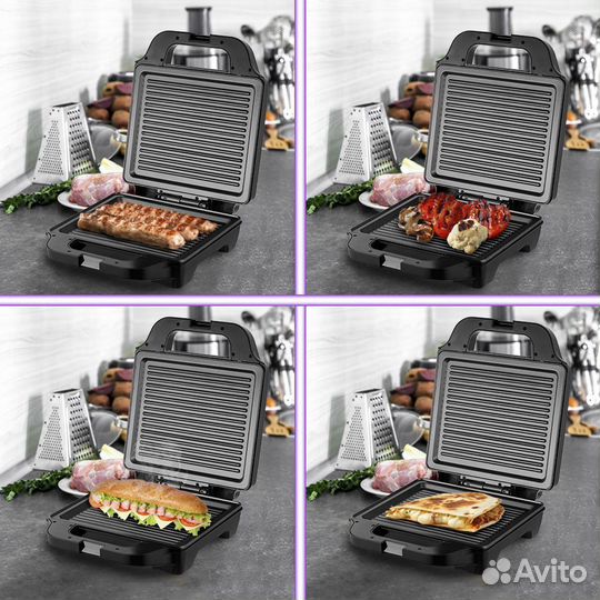 Сэндвичница Kitfort KT-3663 (новая)